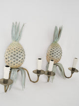 1960s France-inspired pineapple light fixtures
