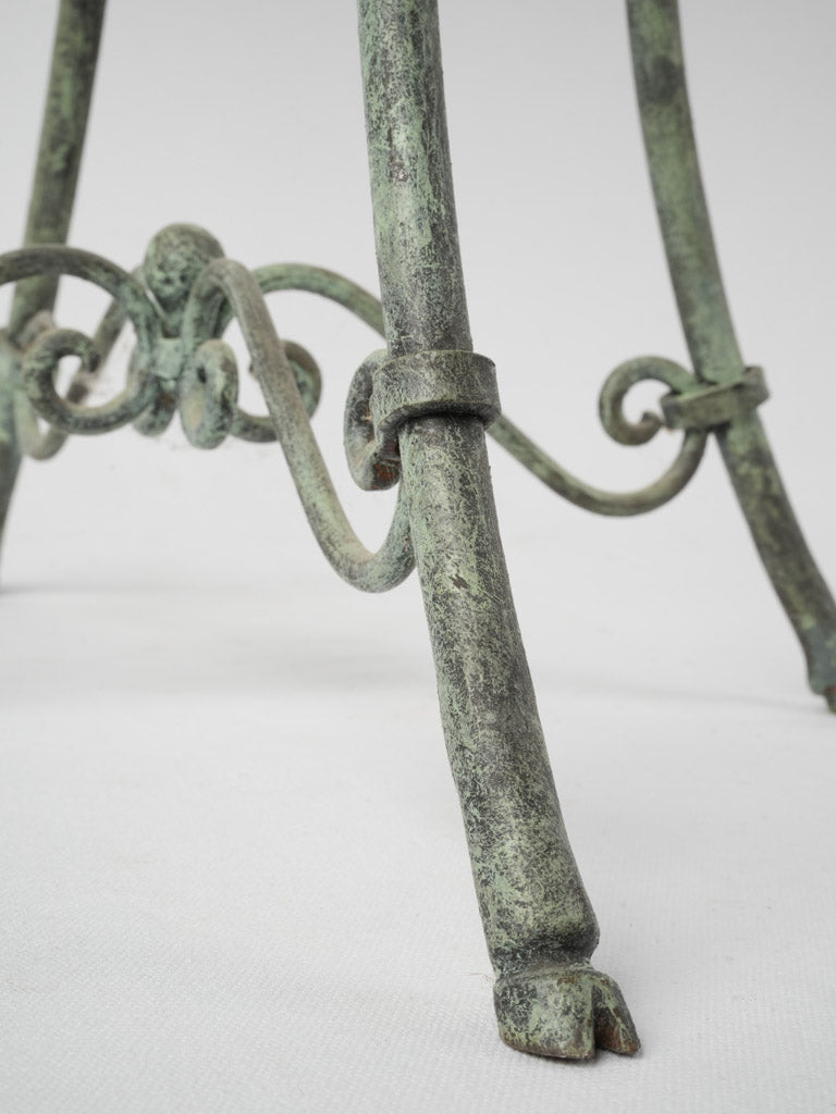 Classic Italian bronze lotus motif