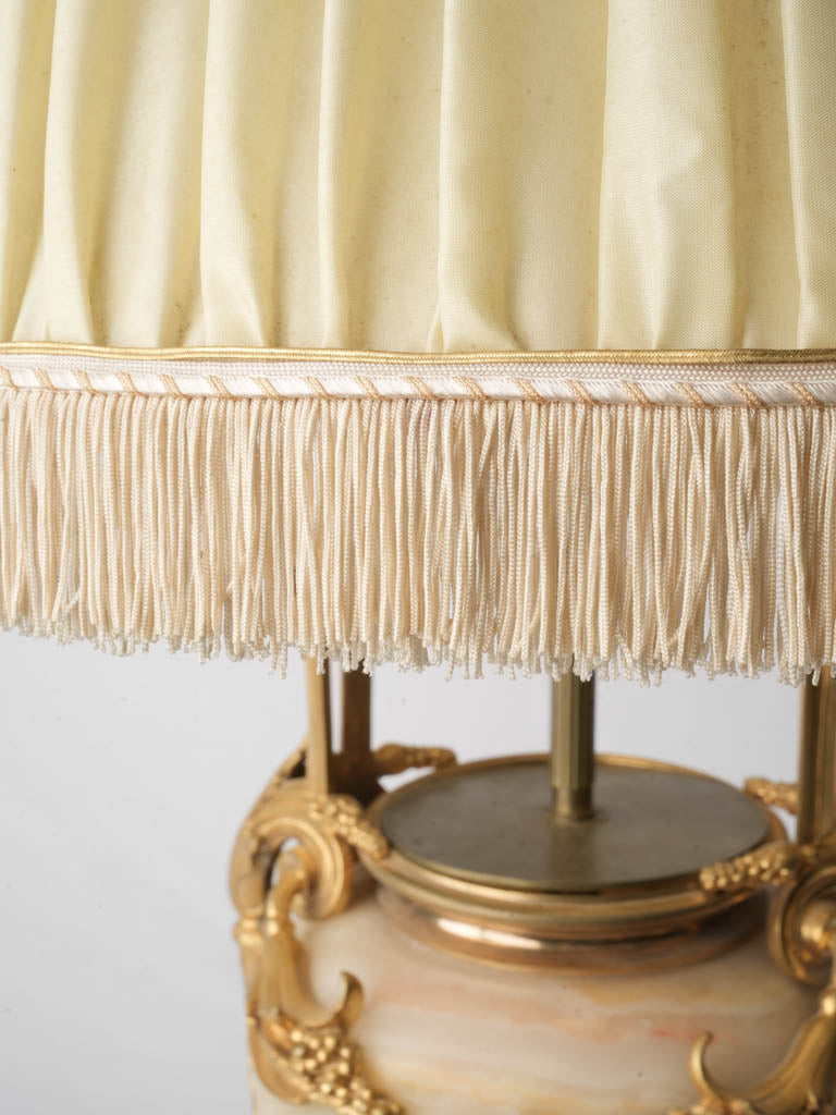 Refined French Agate Urn Lamp w/ Chased Ormolu c. 1900 - 30"