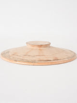 Rustic earthenware French kitchen plate