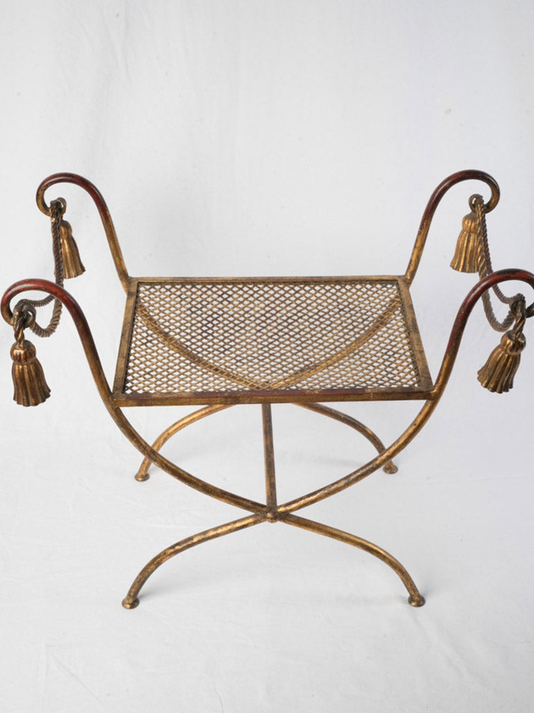 Neo-Classical French stool design  