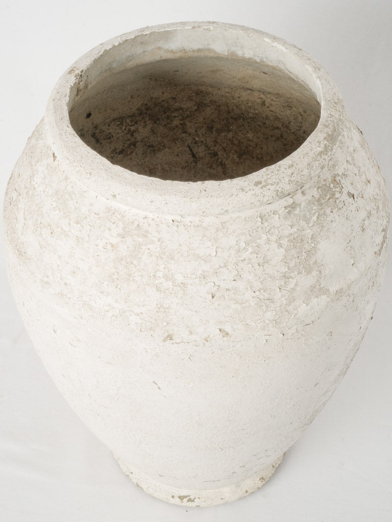 Weathered look French planter vase