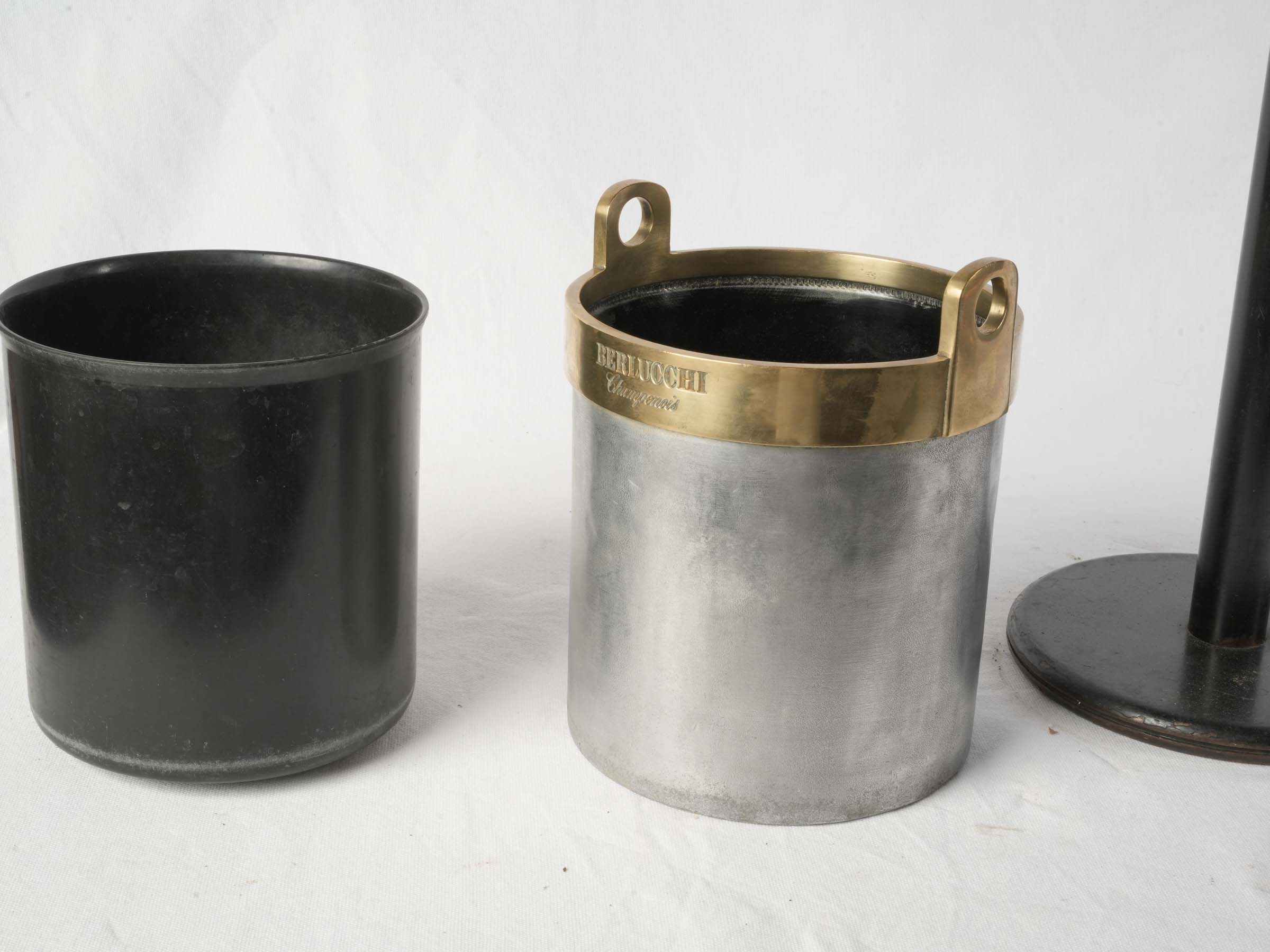 Rare Vintage Berlucchi Champenois Freestanding Champagne Cooler -35½"
