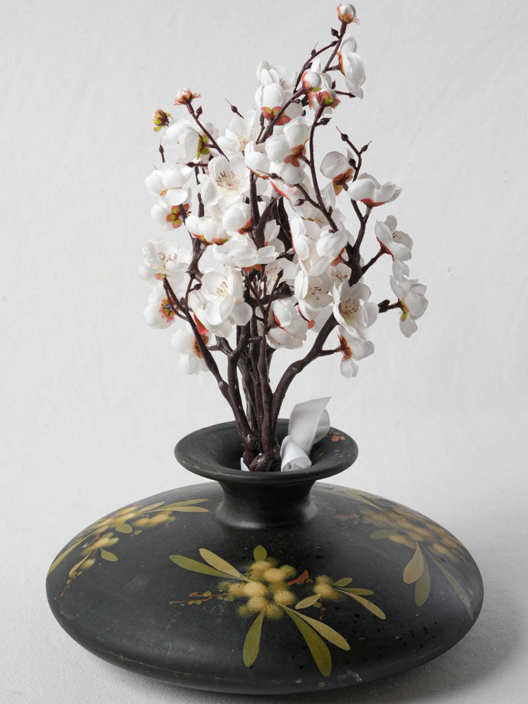 Elegant early-century terracotta vase  