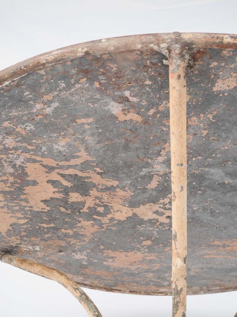 Graciously Curved French Garden Table