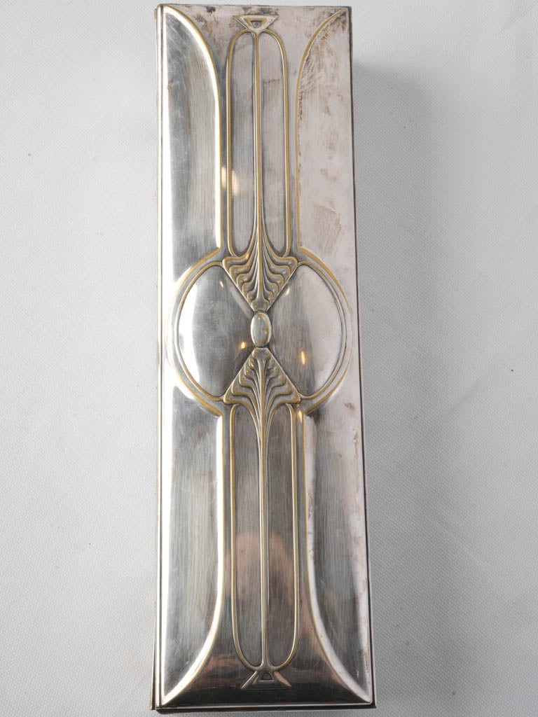 WMF Silver-Plated Jugendstil Glove Box c. 1920 - 16¼"