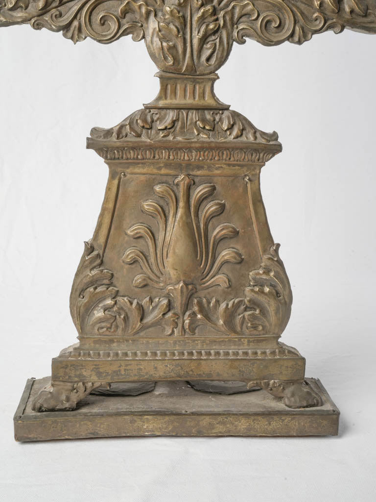 Authentic ecclesiastical pricket candlestick  