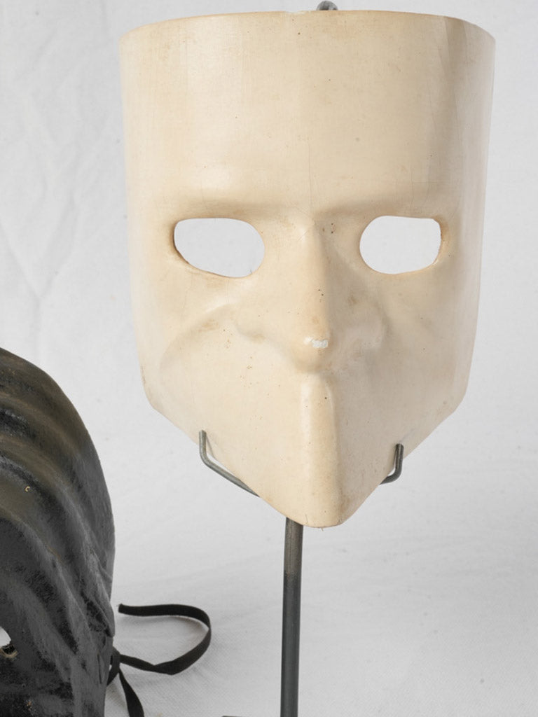 Unique commedia dell’arte inspired masks