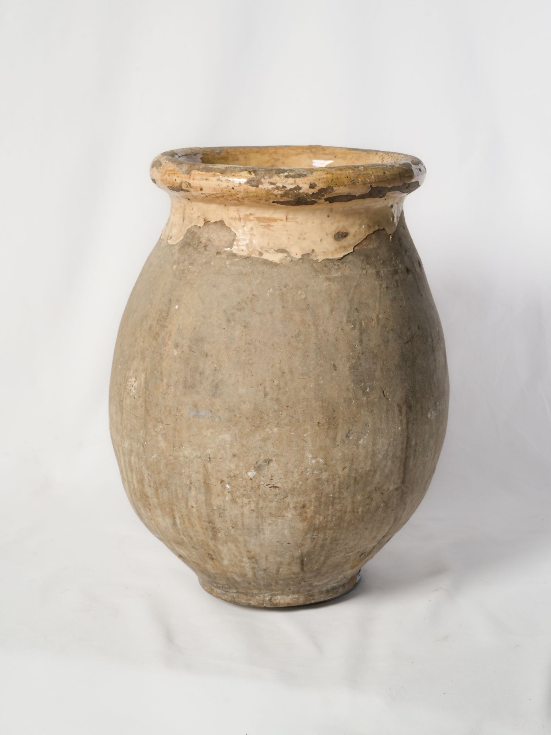 Petite 19th-Century French Biot Terracotta Jar - 22½"