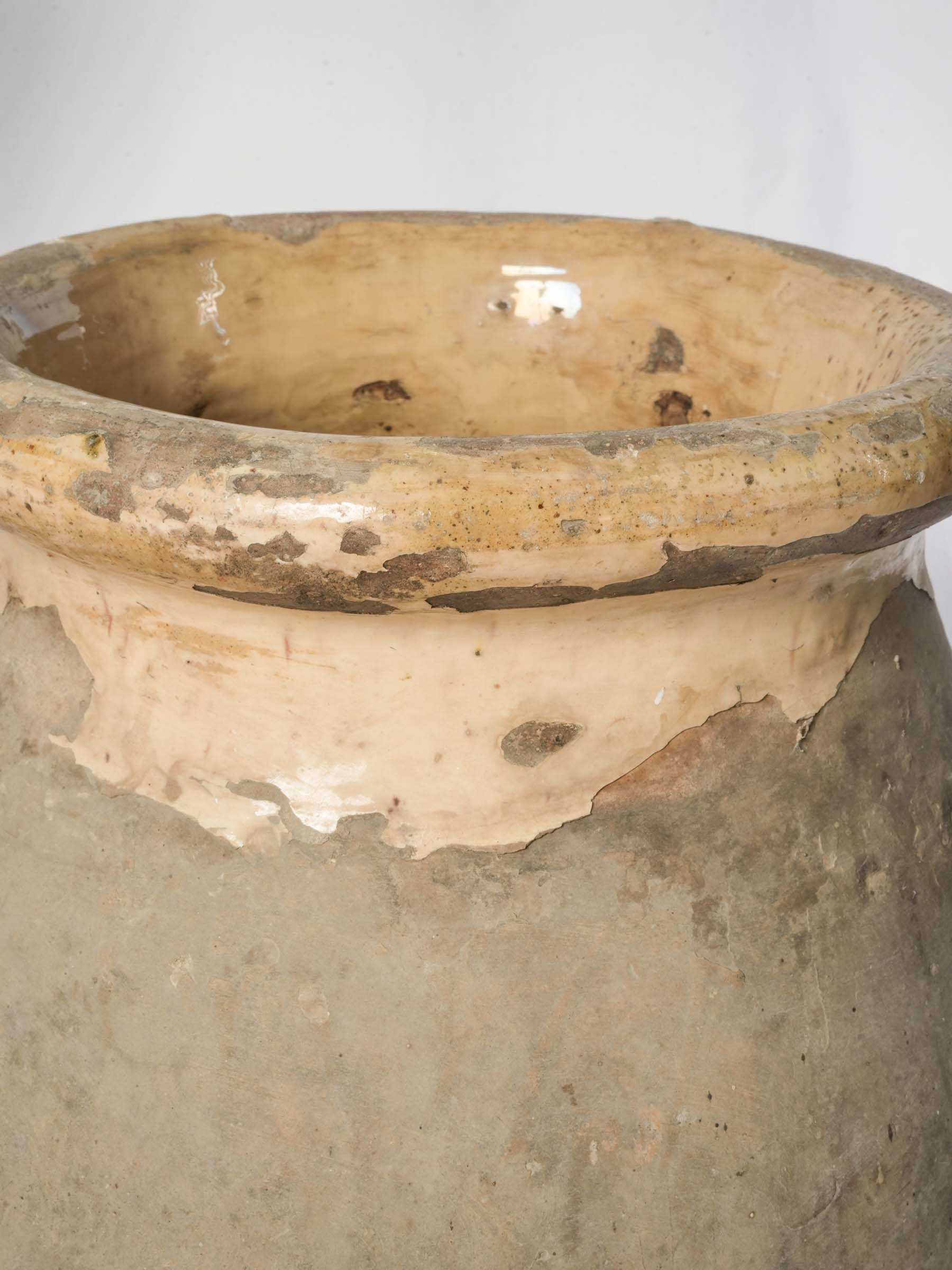 Petite 19th-Century French Biot Terracotta Jar - 22½"