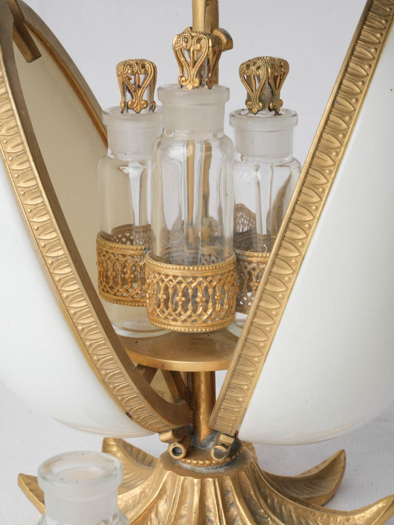 Opaline and ormolu perfume casket