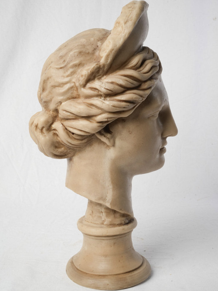 Soft matte glow wax sculpture  