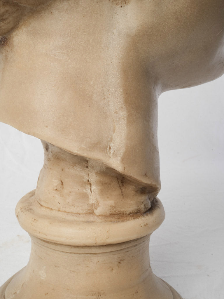 Translucent wax French neoclassical abbess   