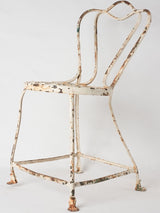 Antique French Arras garden chair
