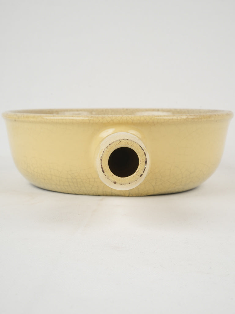 Vintage French country earthenware serving piece