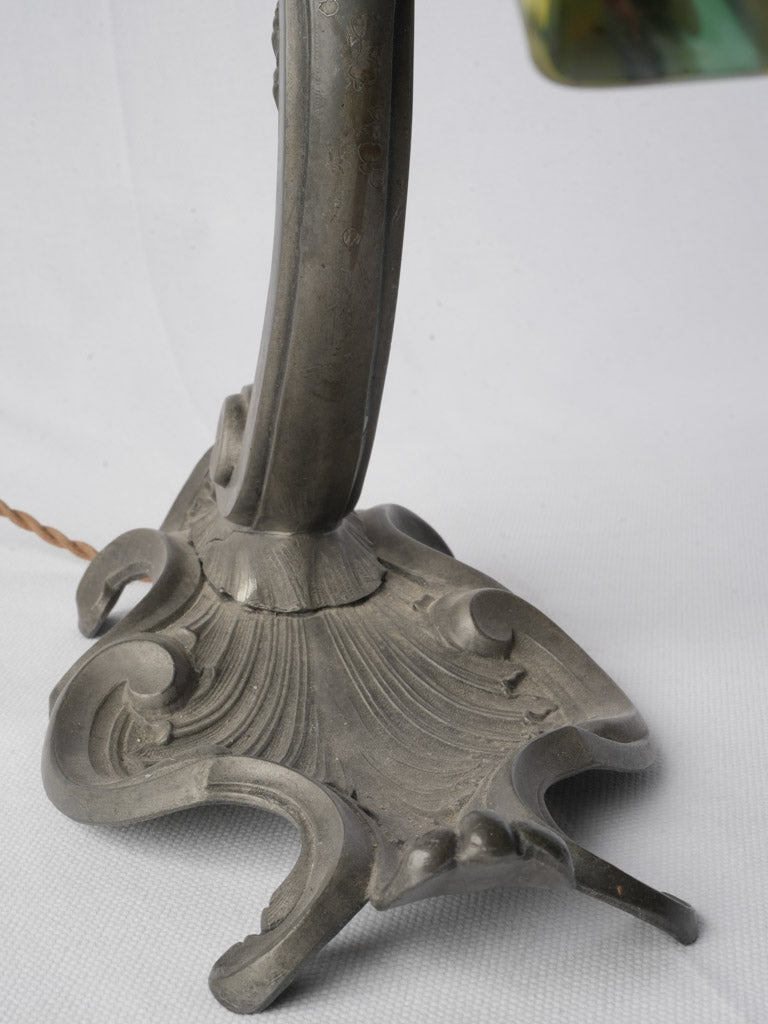 Gothic Revival Chimera Lamp c. 1900  - 17"