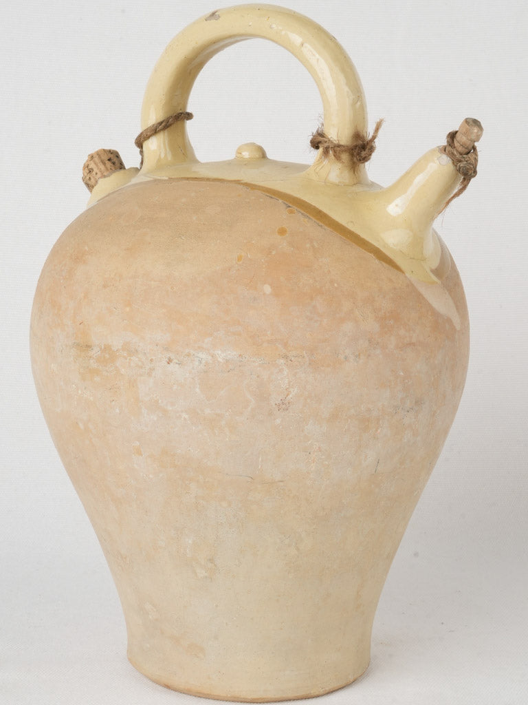 Antique 19th-century ceramic pitcher  