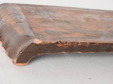 Rectangular ceramic grape / cheese platter 14½" x 6"