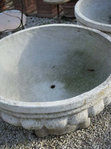 Antique French outdoor urn planters