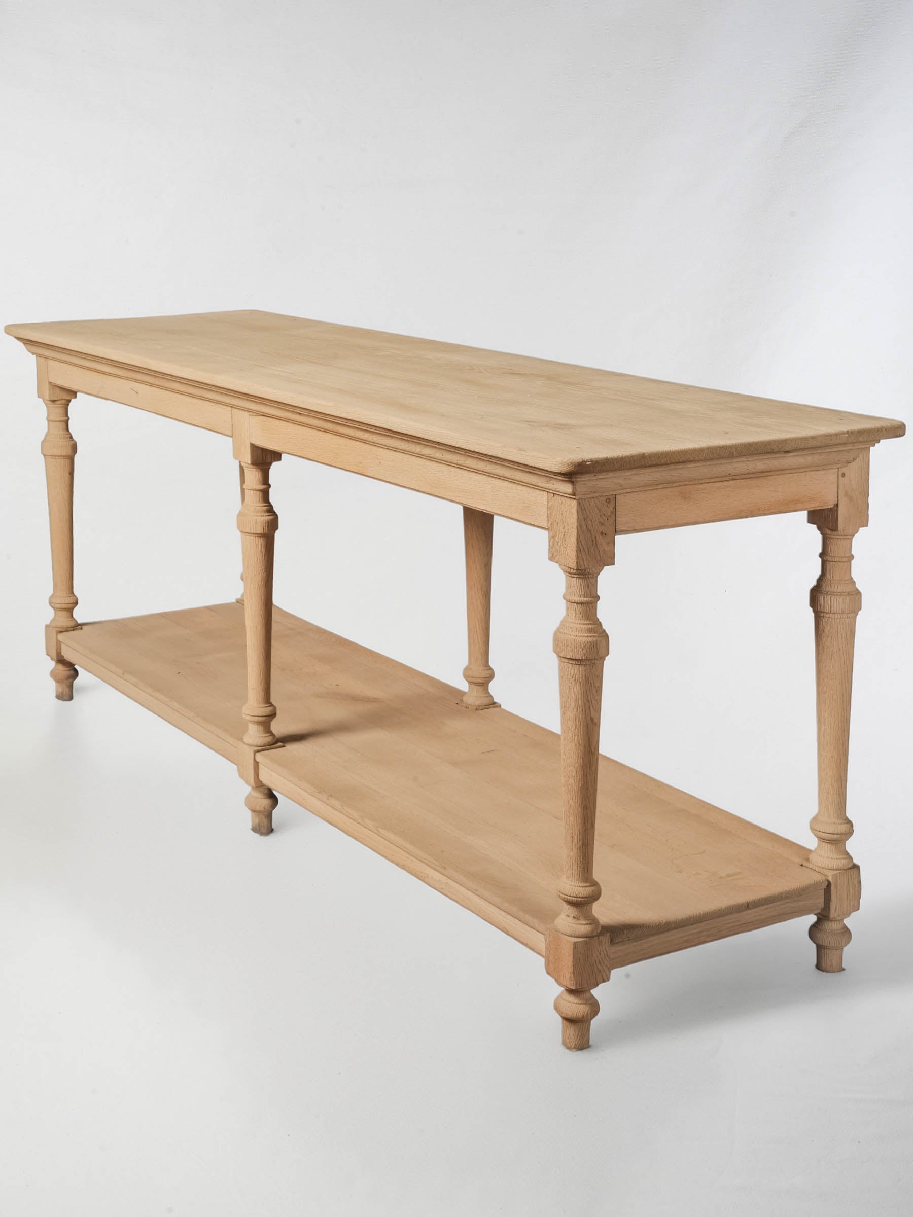 Early 20th-Century French Oak Draper’s Table - 79¼" x 23¾"