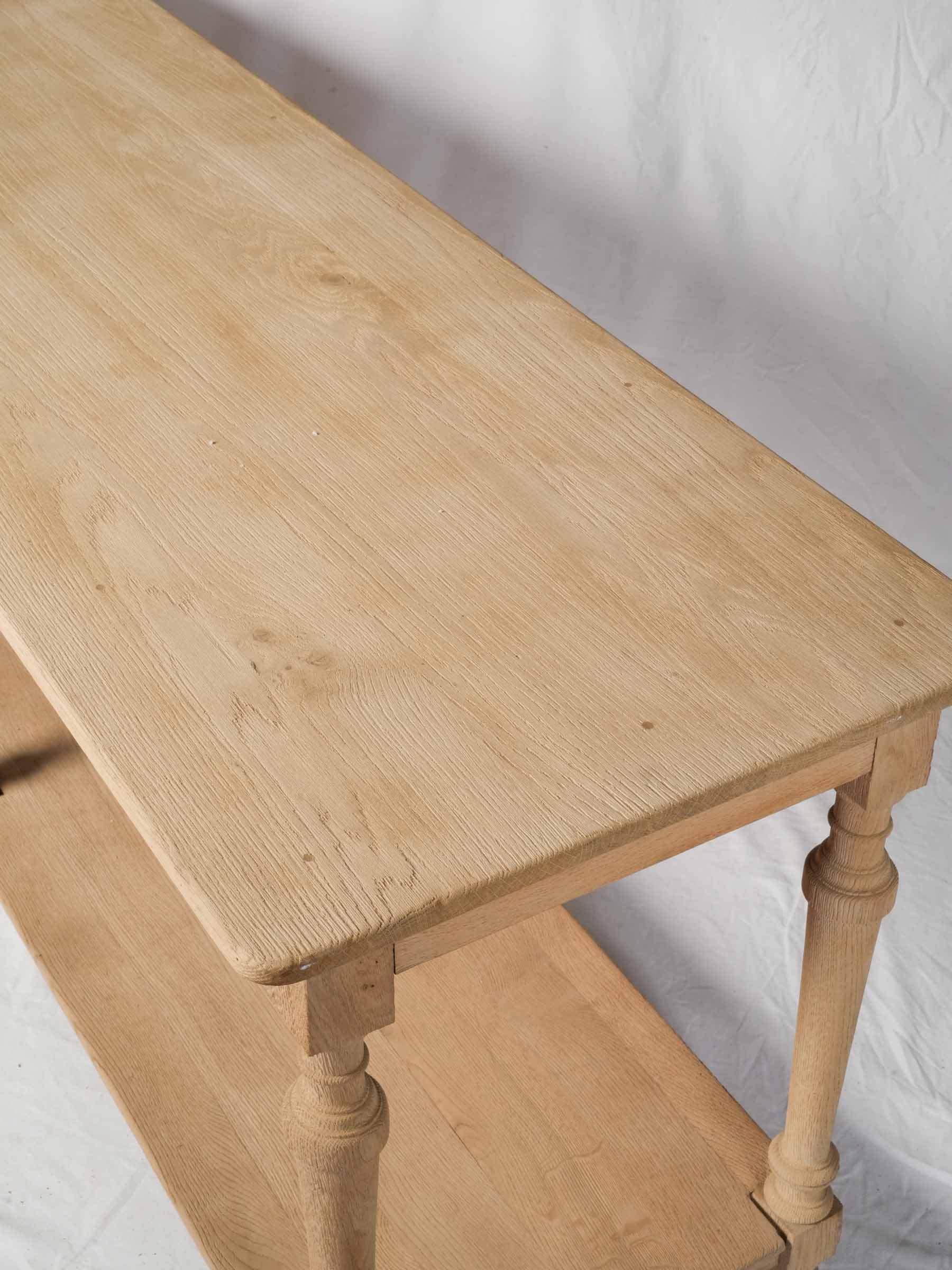 Early 20th-Century French Oak Draper’s Table - 79¼" x 23¾"