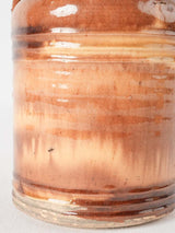 Coffee pot - honey yellow glaze 6¼"