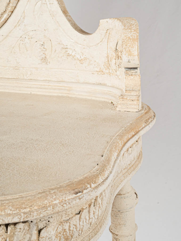 Regal Louis XVI bedside coiffeuse