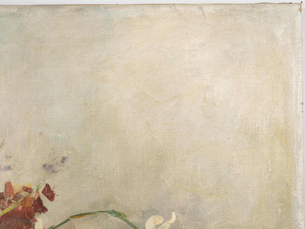 Early 20th Century Still Life w/ Radiant Floral Bouquet - 32" x 39½"