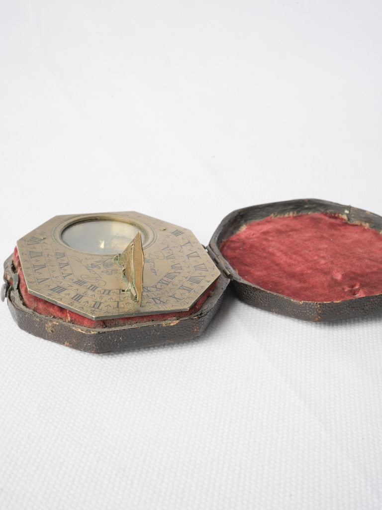 Ornate bird-shaped gnomon sundial