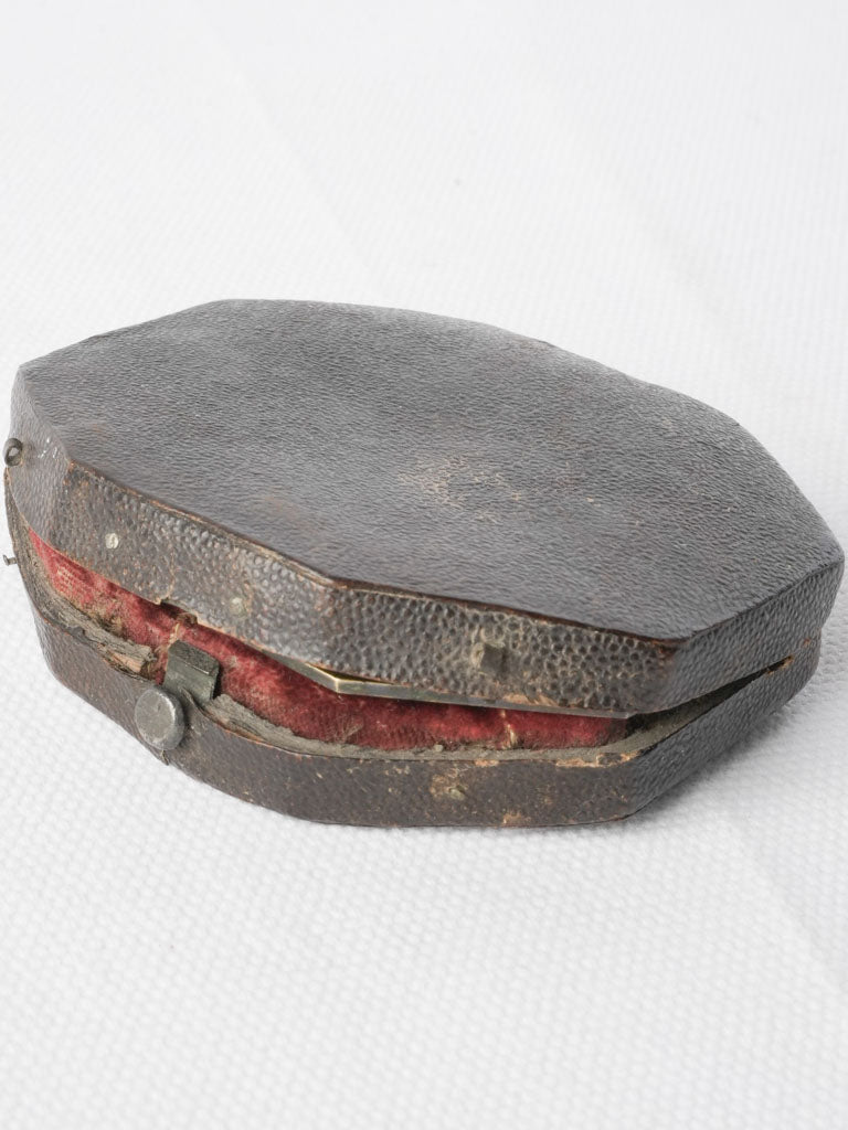 Historical Parisian travel sundial compass