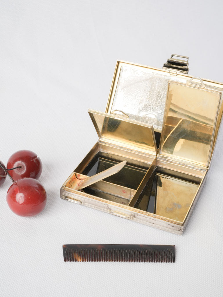 Vintage French lacquer accessory