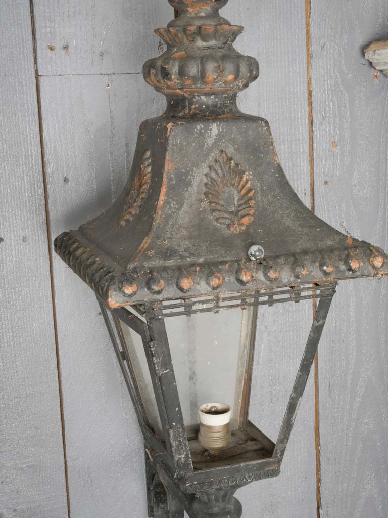 Rustic French exterior wall light