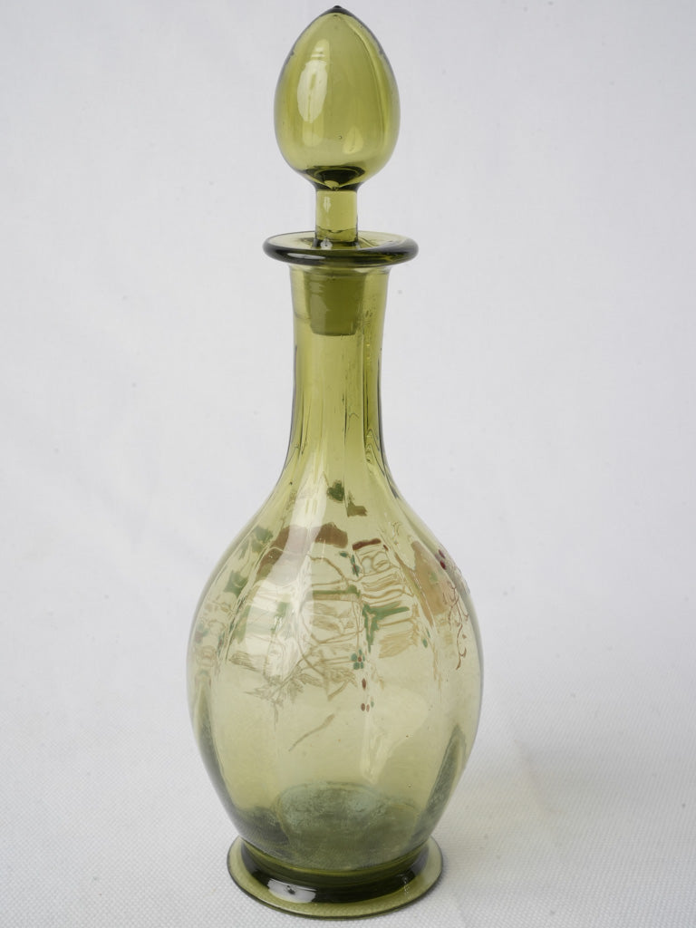 Elegant French decorative carafe  