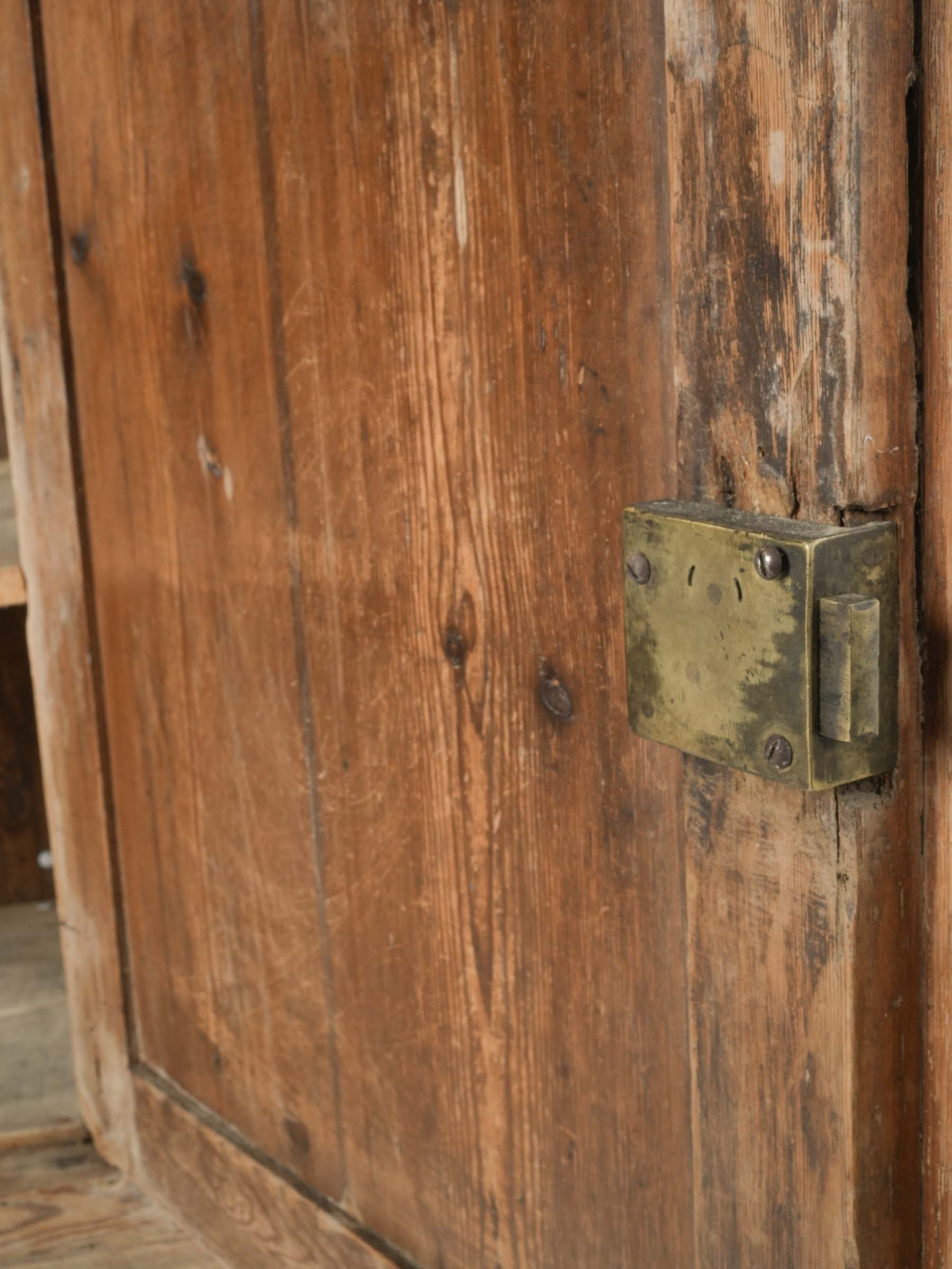Early-20th-Century French Country Pine Buffet - 33½" x 49¼"
