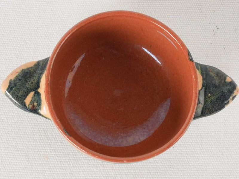 Collectible petite Jaspé-glazed bowl