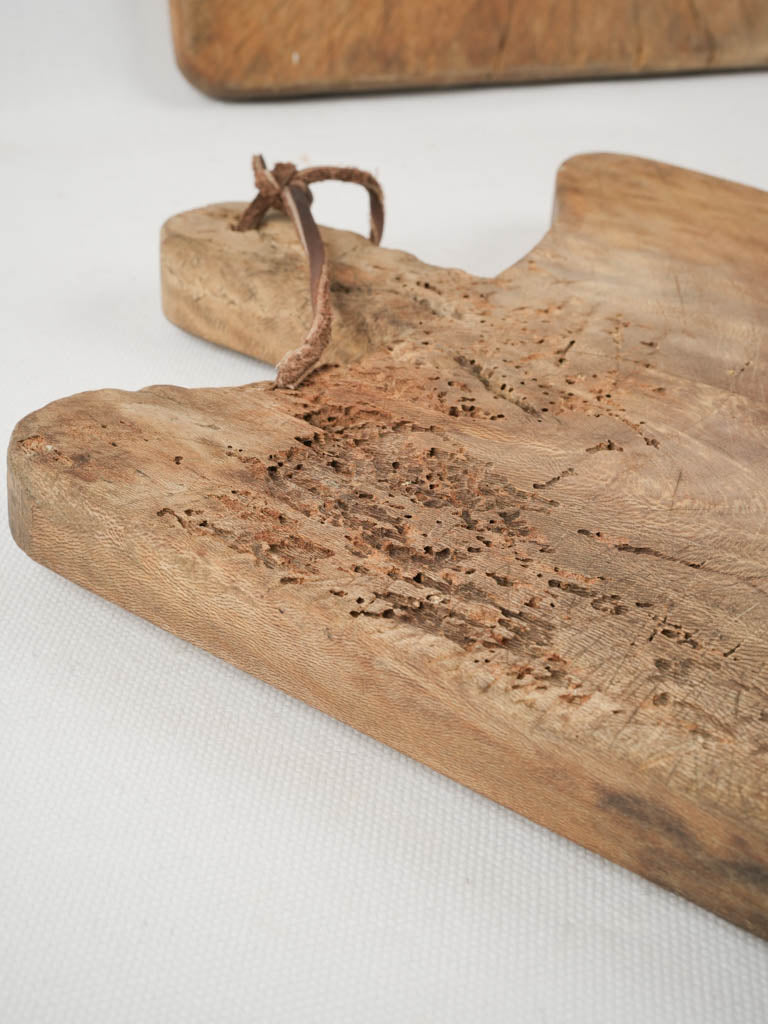 Well-maintained classic French cutting boards