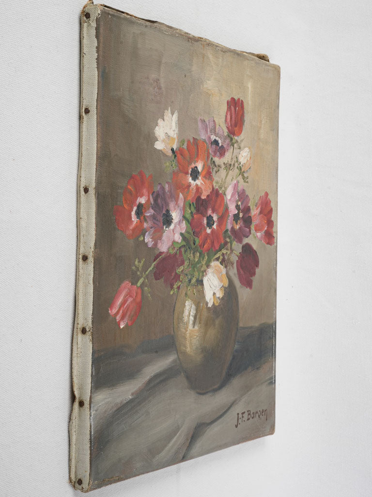 Timeless expressive floral painting