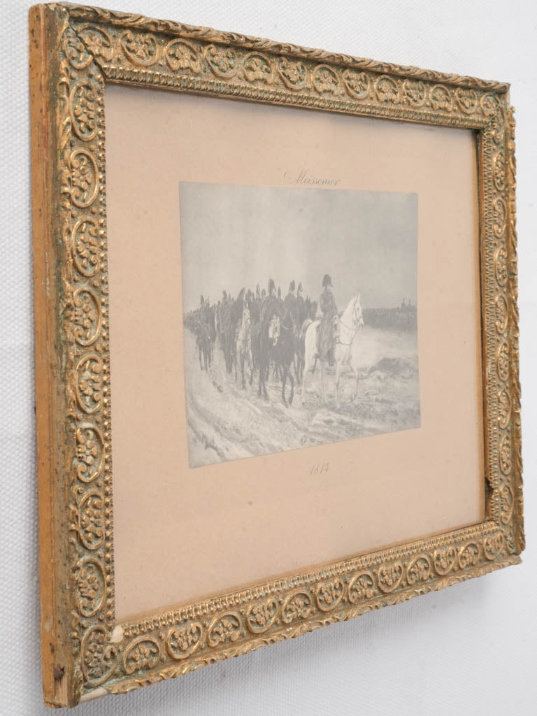 Napoleon with the Grande Armée - Engraving After Ernest Meissonier - 8" x 10¾"