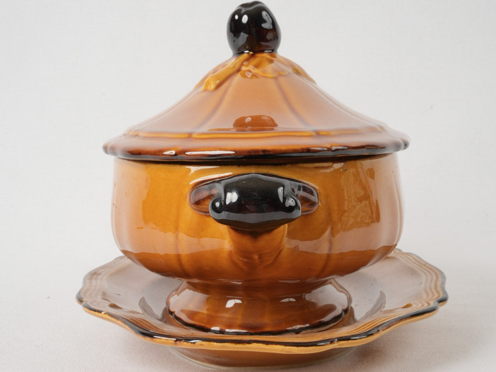 Poet Laval antique ocher tureen