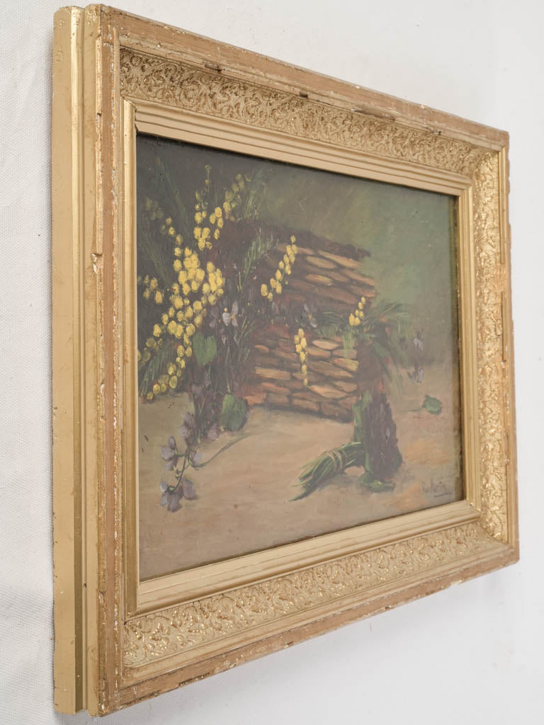 Classic oil on panel artwork
