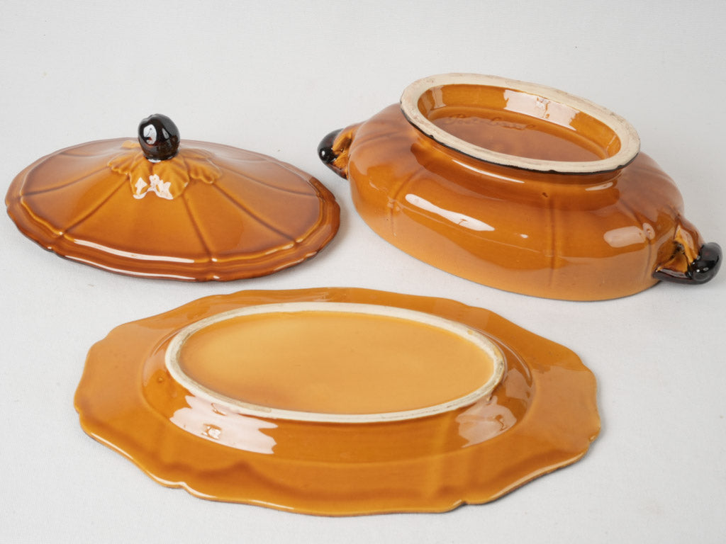 Charming traditional French apple tureen