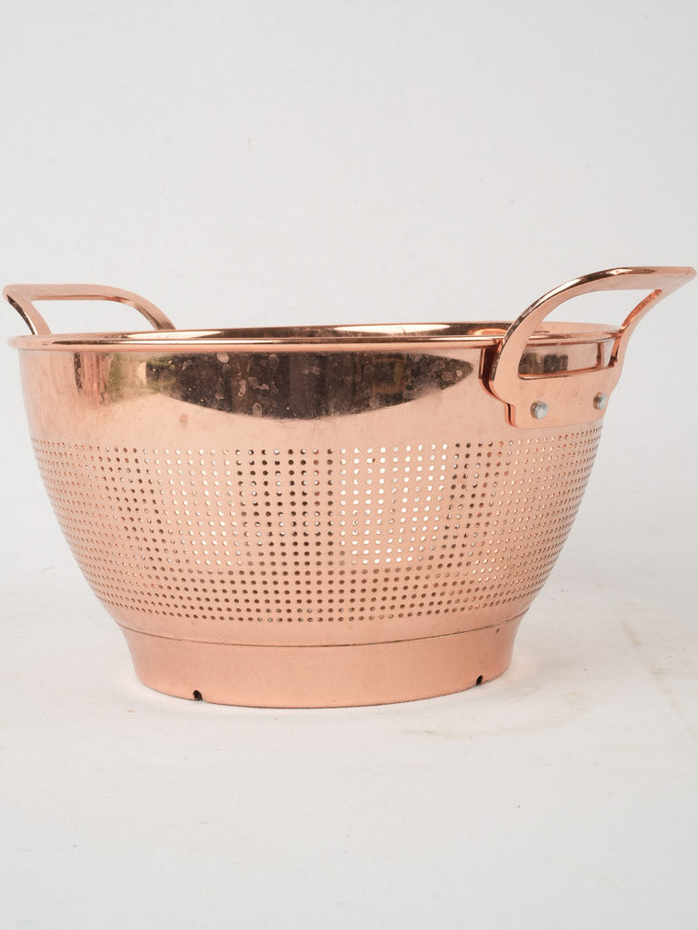 Charming, Aged, Copper Strainer