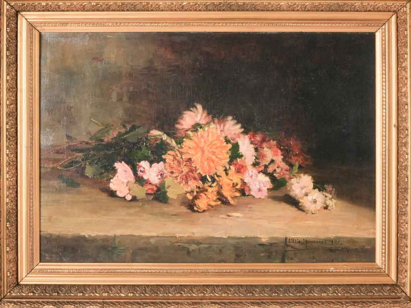 Floral still life - Lillie Honnorat 1895 - 20" x 26½"