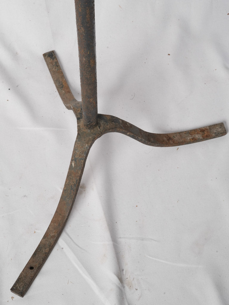 Antique Iron Floor-Standing Pricket Candlestand - 72"