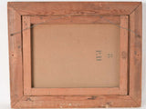 Antique French oil on canvas of a Provencal home - Mas 1905 - 19" x 23¼"