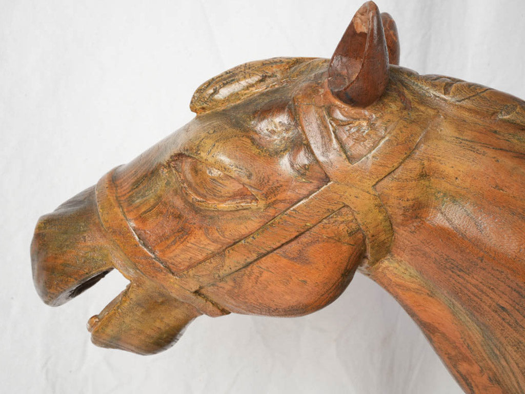 Ornamental storybook-themed horse figure  