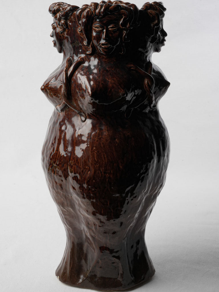 Artistic sculptural decor vase  