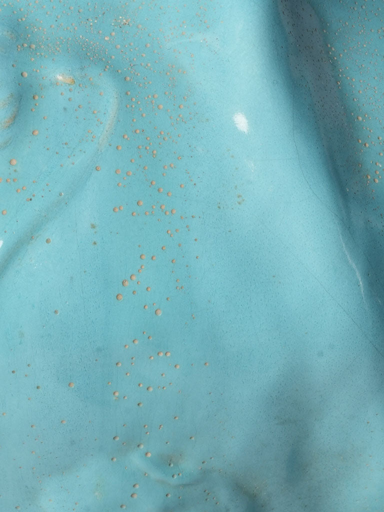 Pair of Striking Art Nouveau Jardinière Ceramic Columns by Massier Vallauris c. 1900 - 44½"