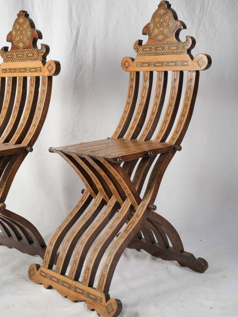 Decorative oriental-style seating furniture  