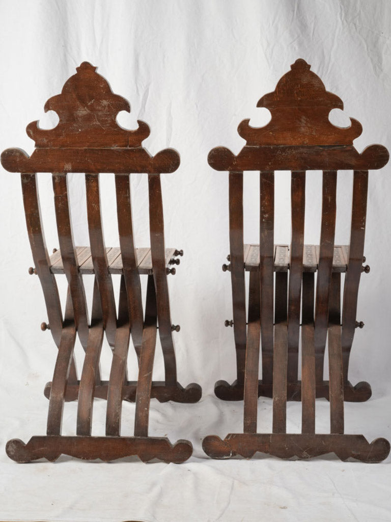 Finely crafted Sorrento wood chairs  